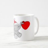christmas Elefant Kaffeetasse (VorderseiteRechts)