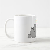 christmas Elefant Kaffeetasse (Links)