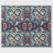 Christmas Elegance n27 Geschenkpapier (Flach)