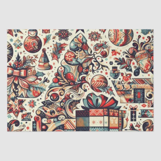 Christmas Elegance n29 Seidenpapier (Vorderseite)