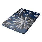 Christmas Elegance n30 Badematte (Schrägansicht)
