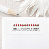 Christmas Elegant Simple Return Address (Insitu)