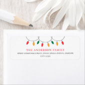 Christmas Elegant Simple Return Address (Insitu)