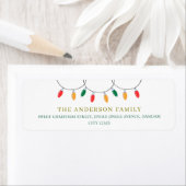 Christmas Elegant Simple Return Address (Insitu)