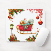 Christmas Elemente Mousepad (Mit Mouse)