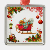 Christmas Elemente Ornament Aus Metall (Vorne)