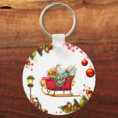 Christmas Elemente Schlüsselanhänger (Vorderseite)