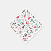 Christmas Elemente Serviette (Ecke)