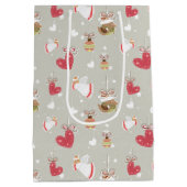 Christmas Elements Angels Birdies Mittlere Geschenktüte (Rückseite)