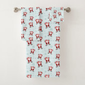 Christmas Elements Santa Claus Badhandtuch Set (Insitu)