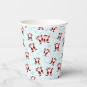Christmas Elements Santa Claus Paper cup Pappbecher (Rechts)