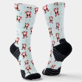 Christmas Elements Santa Claus Socken (Gewinkelt)