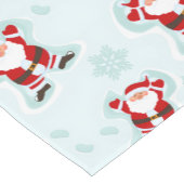 Christmas Elements Santa Claus Table Runner Kurzer Tischläufer (Ecke)