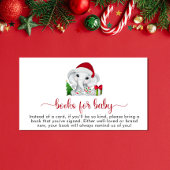Christmas Elephant Books For Baby Boy Shower Begleitkarte