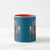 Christmas Elephant Mug Tasse (Zentrum)