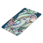CHRISTMAS ELEPHANT, TRUNKFUL VON GIFTS UND GUTER K MAGNET (Linke Seite)