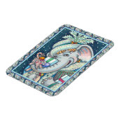 CHRISTMAS ELEPHANT, TRUNKFUL VON GIFTS UND GUTER K MAGNET (Linke Seite)