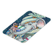 CHRISTMAS ELEPHANT, TRUNKFUL VON GIFTS UND GUTER K MAGNET (Linke Seite)
