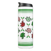 Christmas Elephant Tumbler Thermosbecher (Nach rechts gedreht)