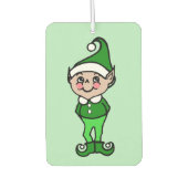 Christmas Elf Air Freshener Autolufterfrischer (Vorderseite)