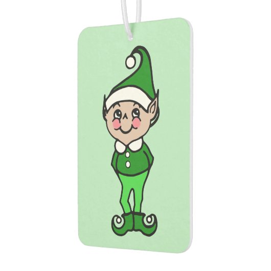 Christmas Elf Air Freshener Autolufterfrischer (Links)