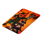 Christmas Elf Cat Magnet (Linke Seite)
