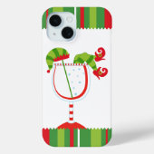 Christmas Elf Cocktail Case-Mate iPhone Hülle (Rückseite)