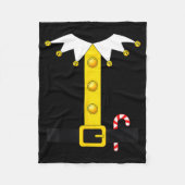 Christmas Elf Costume  Fleecedecke (Vorderseite)