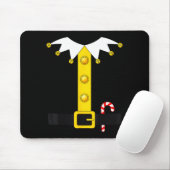 Christmas Elf Costume Mousepad (Mit Mouse)