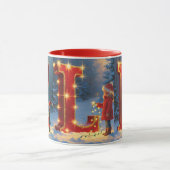 Christmas ELF Festive Holiday Coffee Mug Tasse (Zentrum)