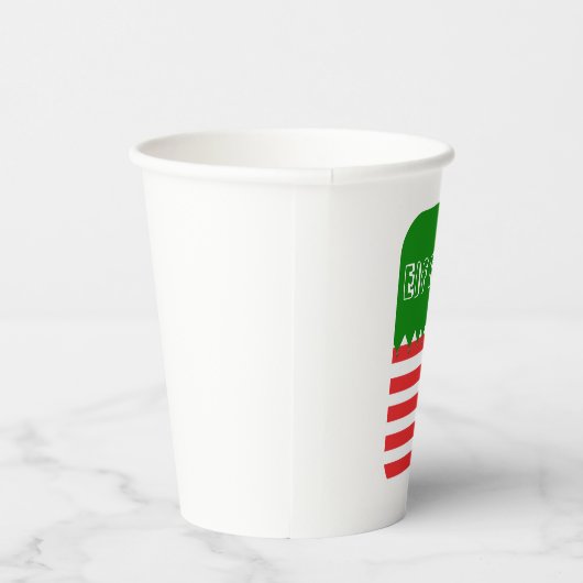 Christmas Elf Fuel Pappbecher (Rechts)