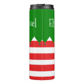 Christmas Elf Fuel Thermal Tumbler Thermosbecher (Rückseite)