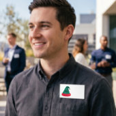 Christmas Elf Hat Namenschild