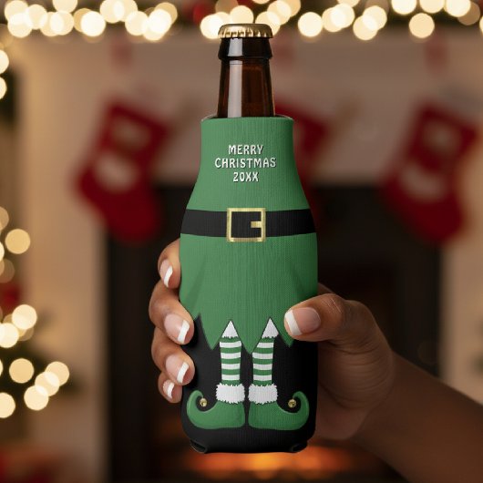 Christmas Elf Holiday Green Flaschenkühler