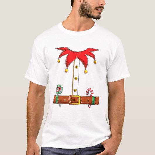 Christmas ELF Kostümspass ELF T-Shirt (Vorderseite)