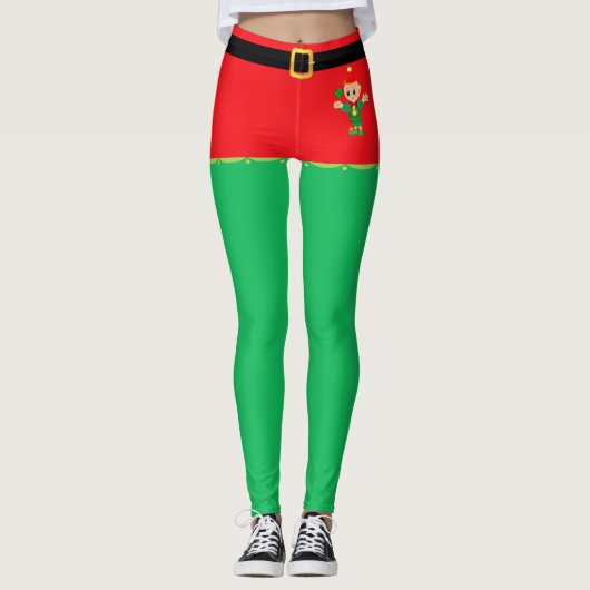 Christmas Elf Leggings (Vorderseite)