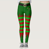 Christmas Elf Leggings (Vorderseite)