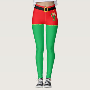 Christmas-Elf-Leggings Leggings