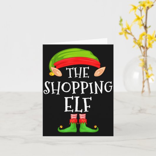 Christmas Elf Matching Family Pajama, The Shopng E Karte (Gelbe Blume)
