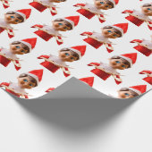 Christmas Elf Matte Wrapping Paper Geschenkpapier (Ecke)
