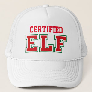 Christmas ELF Monogram Truckerkappe