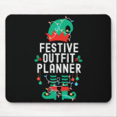 Christmas Elf Office Team Party Family Matching _1 Mousepad (Vorne)