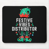 Christmas Elf Office Team Party Family Matching _2 Mousepad (Vorne)