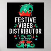 Christmas Elf Office Team Party Family Matching _2 Poster (Vorne)