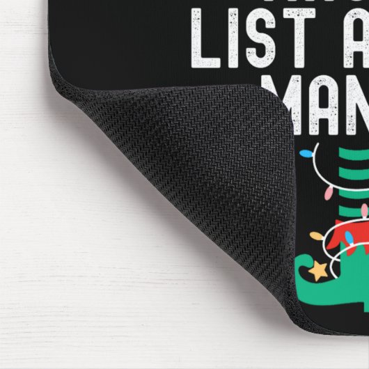 Christmas Elf Office Team Party Family Matching  Mousepad (Ecke)