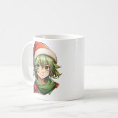 Christmas Elf Portrait Kaffeetasse (Vorderseite Links)