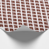 Christmas Elf - Redhead Design 1 - Fantasie Geschenkpapier (Ecke)