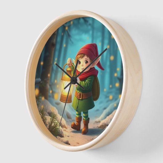 Christmas elf uhr (Winkel)