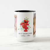 Christmas Elmo | Beste Mama - Foto Tasse (Zentrum)
