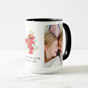 Christmas Elmo Bester Vater - Foto Tasse